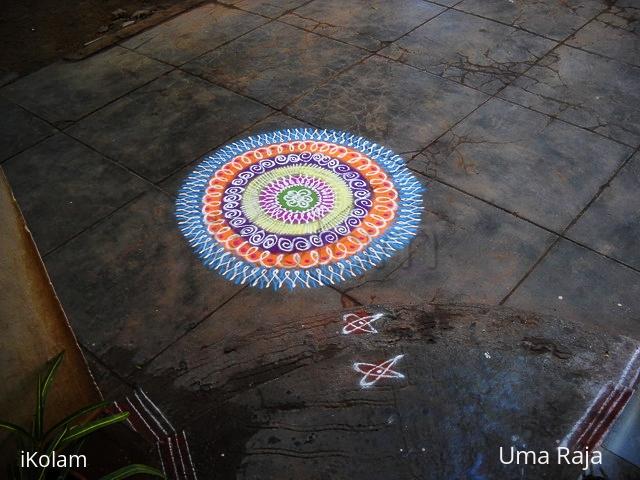 Rangoli: navaratri 1