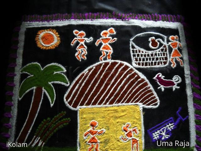 Rangoli: warli rangoli Rangoli: warli rangoli