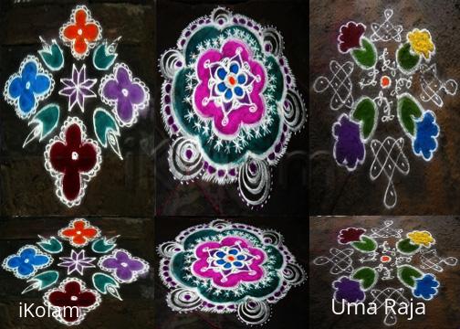 Rangoli: dew showers 3