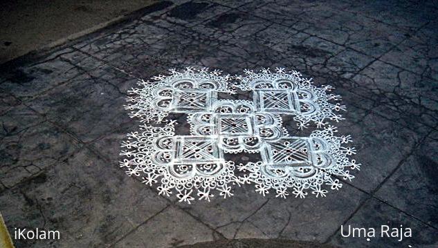 Rangoli: marghali 10