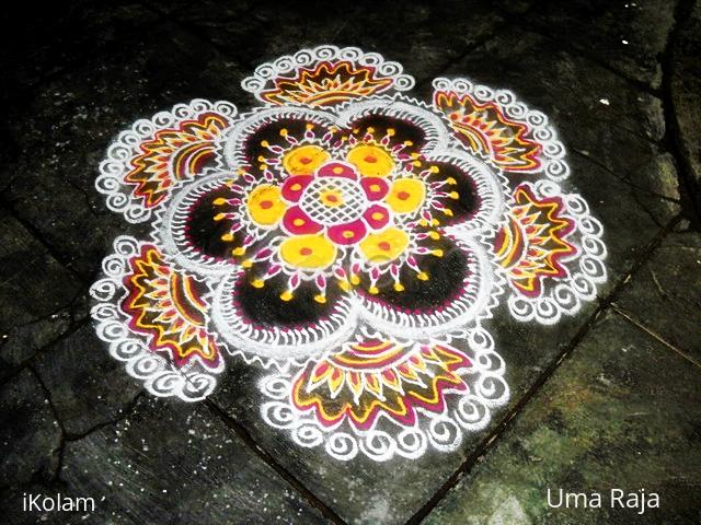 Rangoli: twin colors