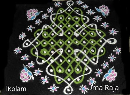 Rangoli: small sikku