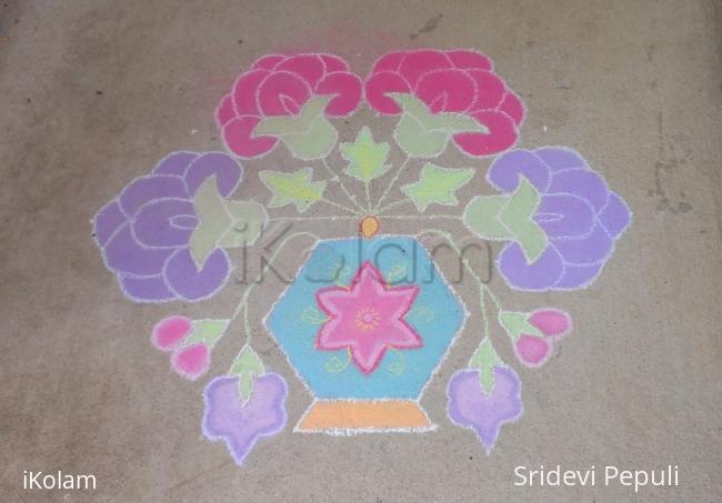 Rangoli: Janmashtami 2012