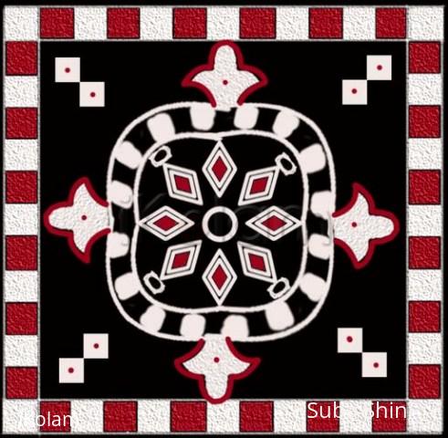 Rangoli: Inspiration kolam Rangoli: Inspiration kolam