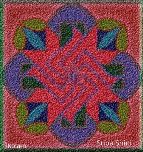 Rangoli: dotted rangoli