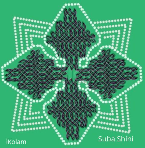 Rangoli: sikku kolam76