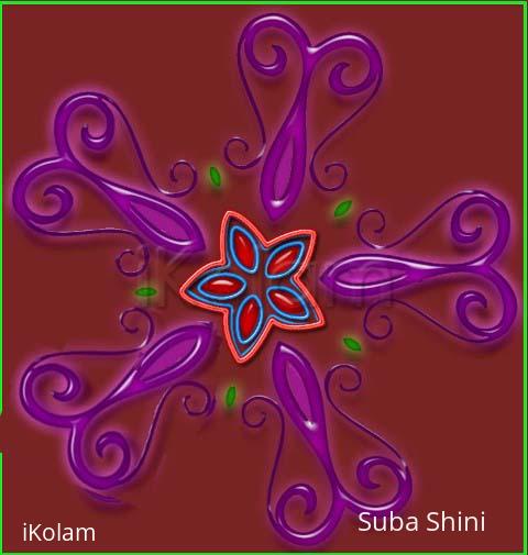 Rangoli: margazhi kolam4 Rangoli: margazhi kolam4