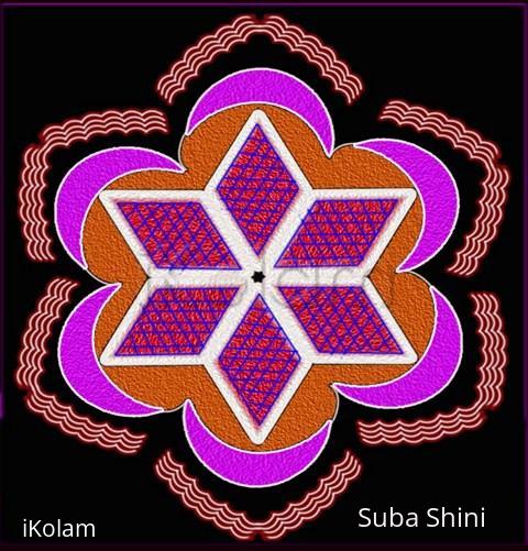 Rangoli: free hand design