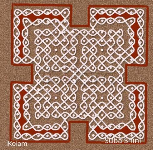 Rangoli: Panguni uthiram kolam