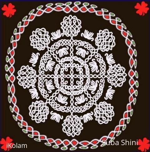 Rangoli: margazhi maakolam