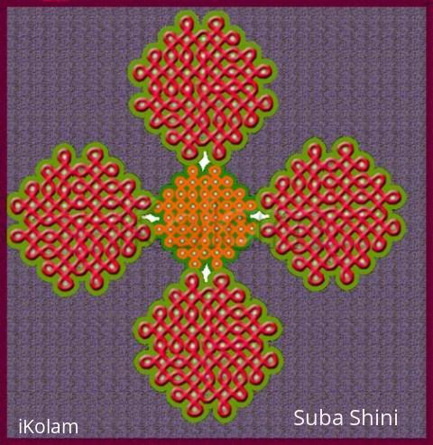 Rangoli: own kolam