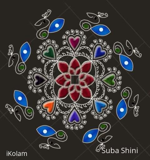 Rangoli: Return gift to uma. Rangoli: Return gift to uma.