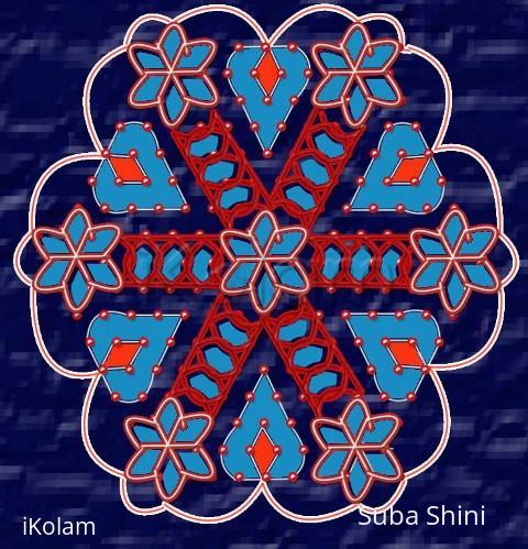 Rangoli: Two in one -1