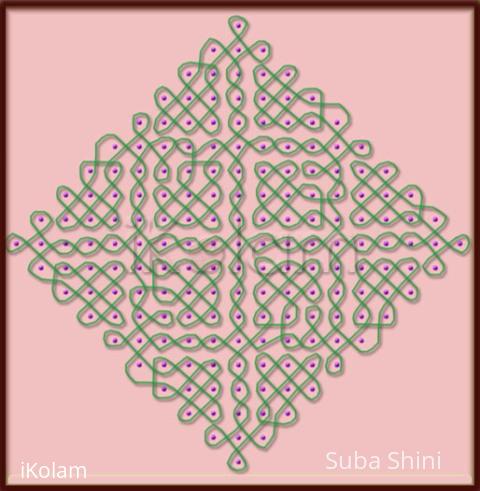 Rangoli: sikku kolam37