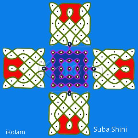 Rangoli: sikku kolam41