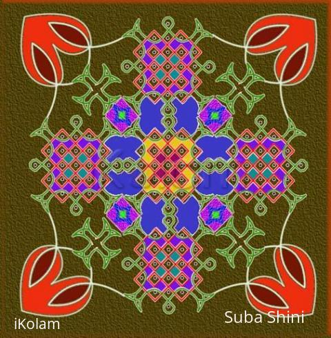 Rangoli: sikku kolam69