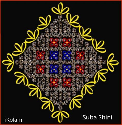 Rangoli: sikku kolam75