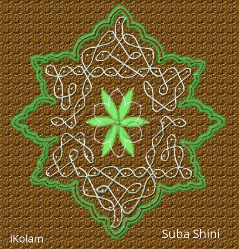 Rangoli: sikku kolam78