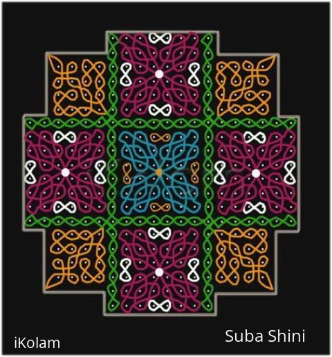 Rangoli: sikku kolam93