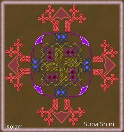 Rangoli: sikku kolam95
