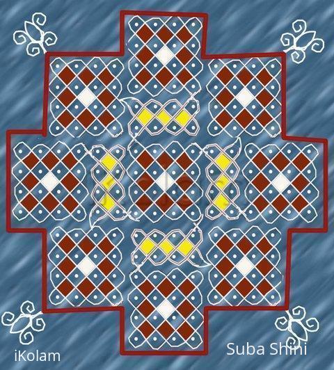 Rangoli: sikku kolam99