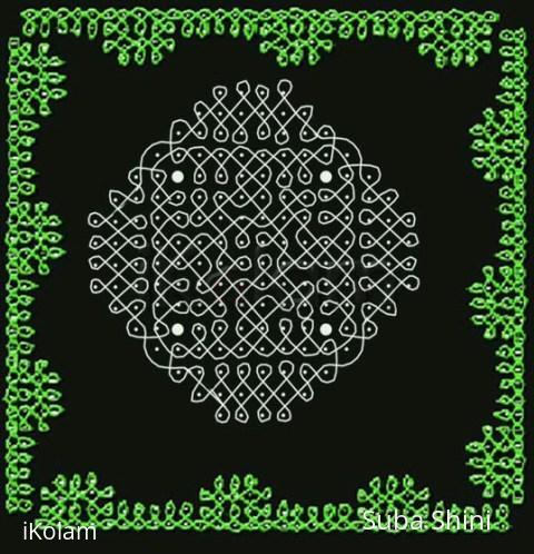 Rangoli: sikku kolam96