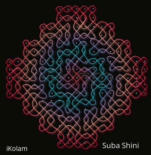 Rangoli: sikku kolam97