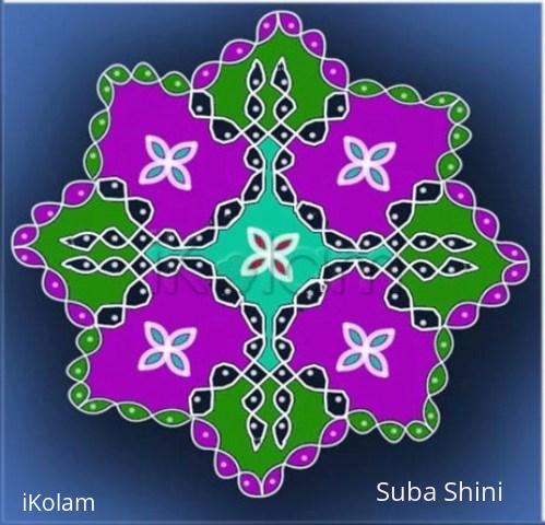 Rangoli: sikku kolam77