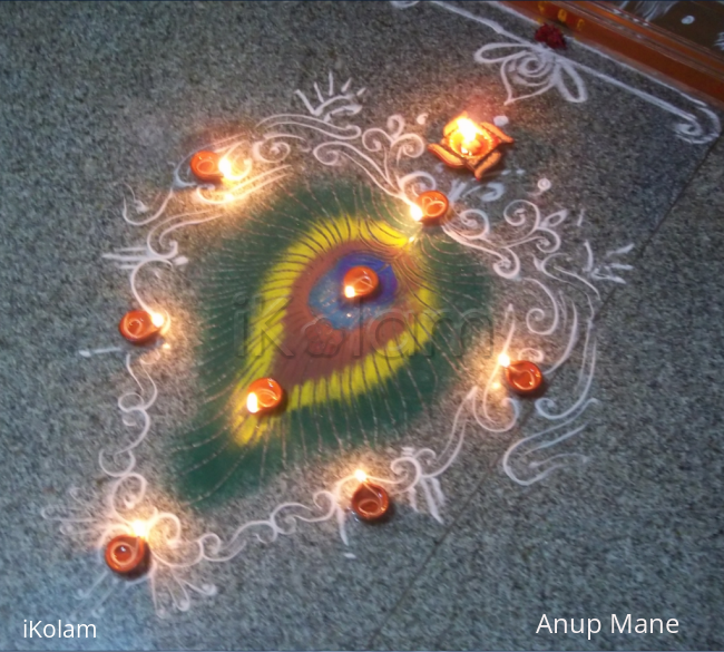 Rangoli: Tulsi Poojan 2011