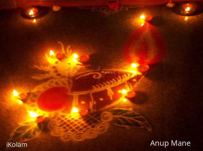 Rangoli: Tulsi Pooja-2013