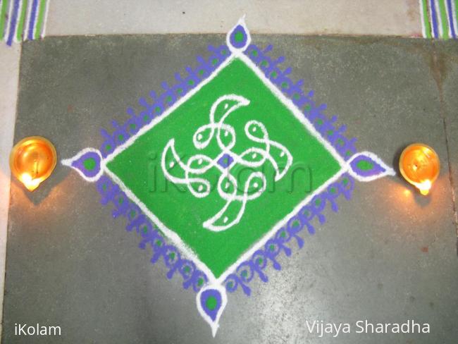 Rangoli: NELLI KOLAM Rangoli: NELLI KOLAM
