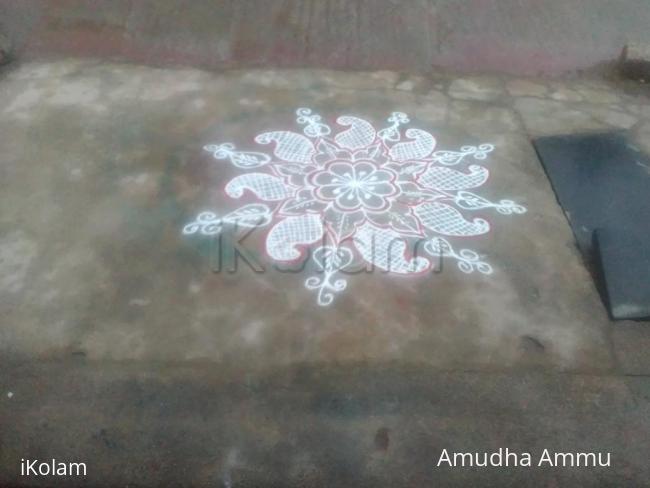 Rangoli: margazhi kolam