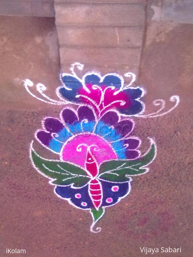 Rangoli: free hand rangoli
