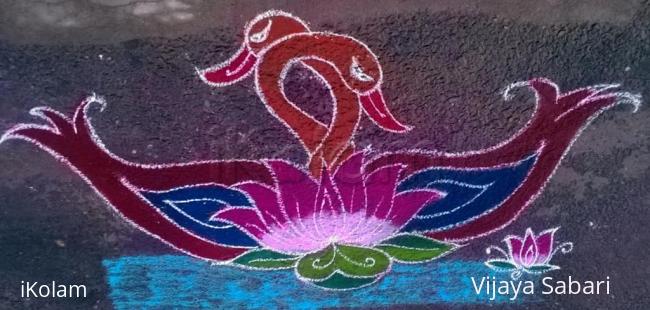 Rangoli: freehand