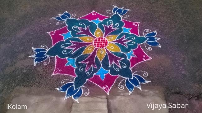 Rangoli: freehand