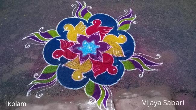 Rangoli: freehand