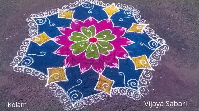 Rangoli: freehand