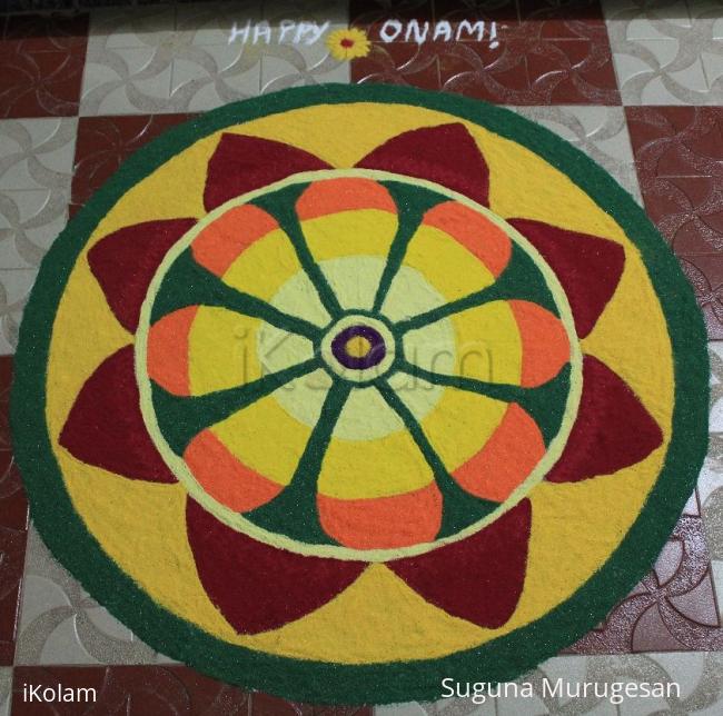 Rangoli: happy onam 2015