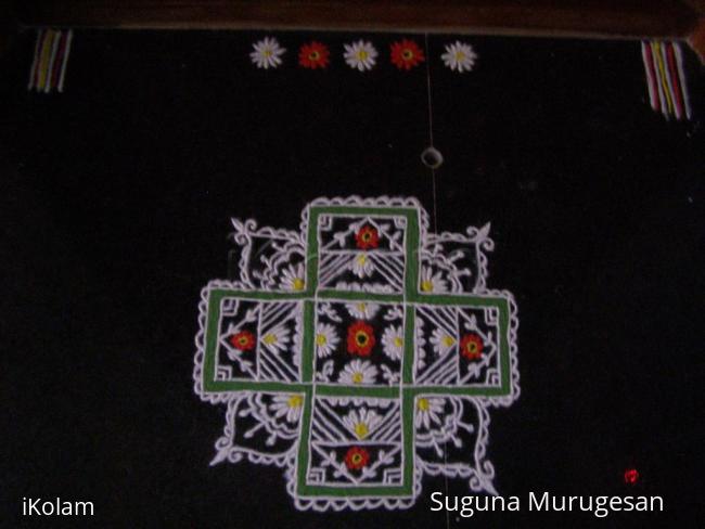 Rangoli: aadi kolam