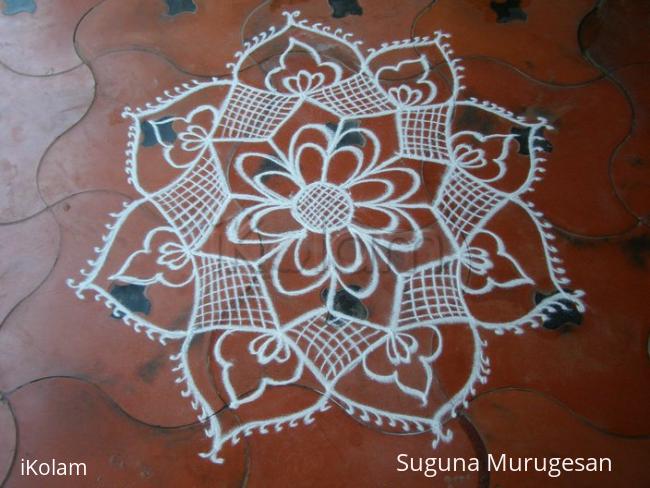 Rangoli: free hand