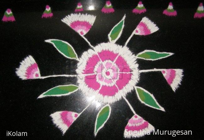 Rangoli: dotted kolam