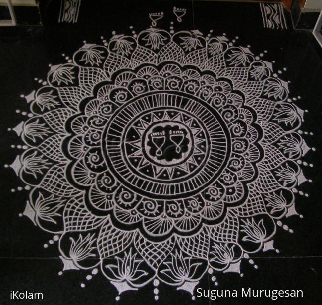Rangoli: krishna jayanthi special kolam!