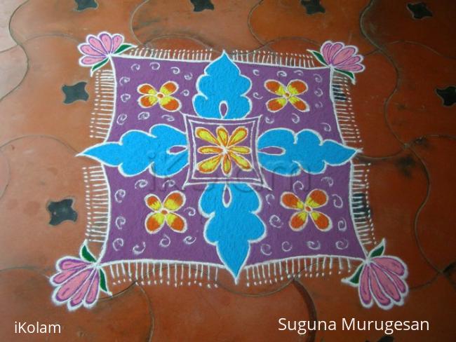 Rangoli: margazhi kolam 11