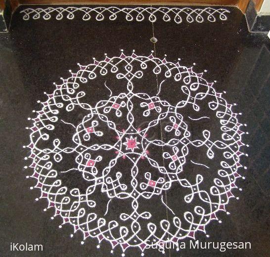 Rangoli: margazhi kolam2