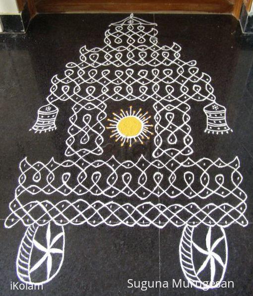 Rangoli: ratha sapthami Rangoli: ratha sapthami