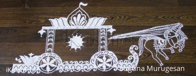 Rangoli: Ratha Sapthami! Rangoli: Ratha Sapthami!