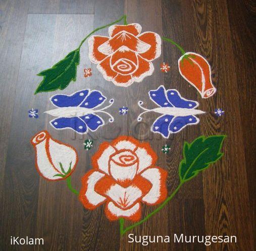 Rangoli: happy republic day! Rangoli: happy republic day!