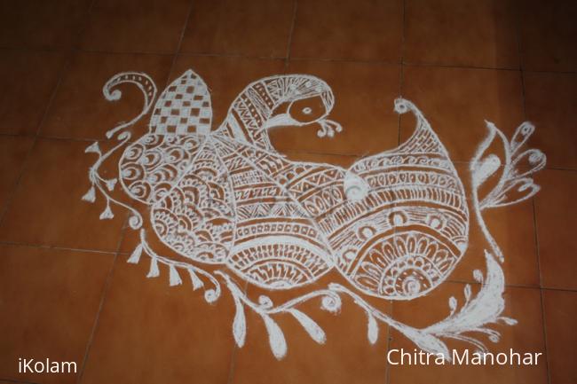 Rangoli: Freehand design