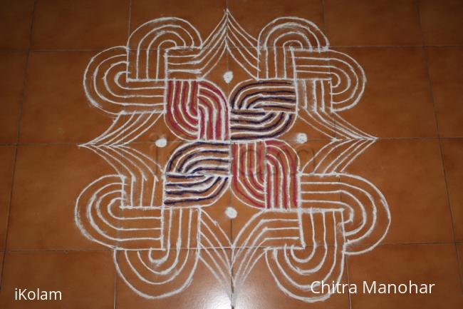 Rangoli: Dotted kolam