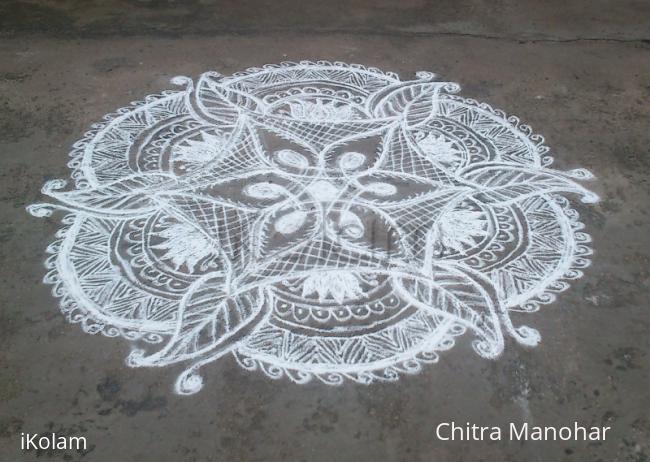 Rangoli: margazhi kolams
